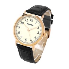 매장정품 레노마 RENOMA WATCH 모던 베이직 워치 남성 가죽시계 RE6020M RG 로즈골드 753013