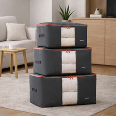 이불보관함 수납정리함 이불가방 리빙박스 고급형