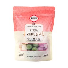 귀정떡방 굳지않는 제로꿀떡 저당 제로당 대체당 꿀떡, 1개, 500g