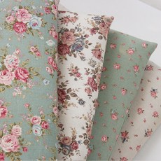 앤코튼 아띠 로즈플라워 쇼파 의자 방석 50x50 4colors, 커버만, 빅로즈(민트)