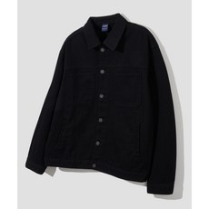 AGOD 워시드 트윌 워크 자켓 블랙