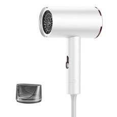 110V新款小功率電吹風機家用宿舍小型冷熱大風力風筒, 1個, 米白色:美規插頭110V