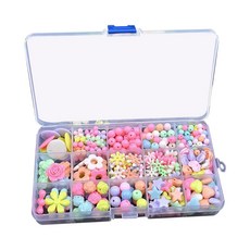 JoyBaby 兒童益智DIY串珠玩具 手工編織女孩, 暖暖春-F, 1個