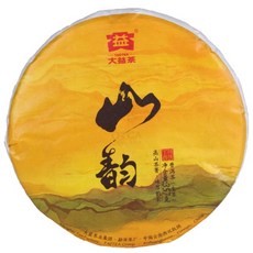 大益 普洱生茶 357克 山韻 1601, 1個, 片