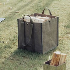 고강도 방수 장작 캐리백 캔버스 캠핑문 캠핑방수가 _20260201EA