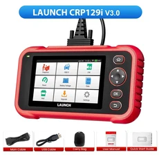런치 스캐너 CRP129i V30 OBD2 진단 도구+CAN FD 평생 무료 업데이트 4 시스템 도구 12가지 리셋 기능 포함, 01 CRP129i V30, 01 China Mainland