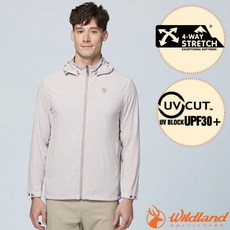 Wildland 彈性透氣連帽外套，抗UV防曬風衣，適合運動休閒穿搭