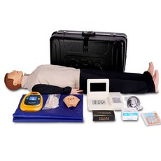 모형 교육 심폐소생술 심폐 소생술 전신 인체모형 교육용, F. CPR 하드 플라스틱 상자