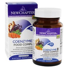 NEWCHAPTER 輔酶 B 複合食物素片, 1罐, 30顆