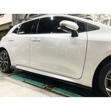 汽車左右側裙 230cm 鋼琴烤漆黑 側擾流 側風刀, 1個