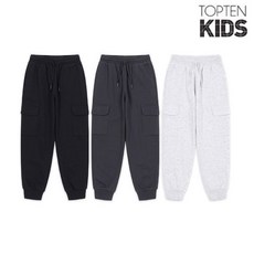 [백화점정품] 26년 NEW 탑텐 TOPTEN 아동)소프트 테리 포켓 립조거 니트팬츠MKE1PT3002