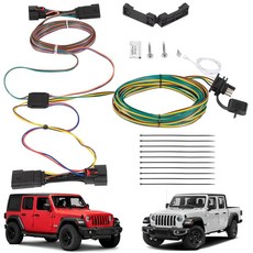 BX88368 EZ 경배선 견인 배선 키트 JL 2018 및 글래디