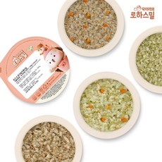 닥터리의 로하스밀 한우 15% 고함량 9-11개월 후기 이유식 240g 대용량 세트 (7팩)