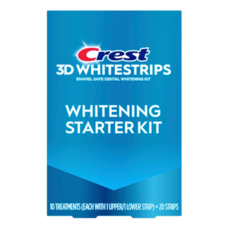 크레스트 3D 화이트스트립스 화이트닝 스타터 키트, 10개