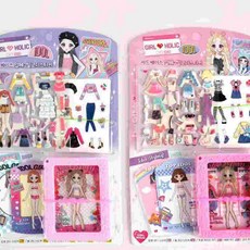 스티커놀이 걸홀릭 카드케이스 코디스티커