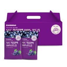 참앤들황토농원 NFC 착즙원액 100% 포도즙, 30개