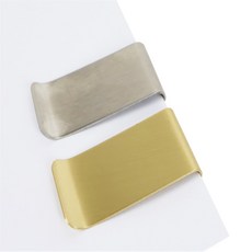 얼루어픽 금속 서류클립 1개 메모클립 서류홀더 스텐클립, 실버