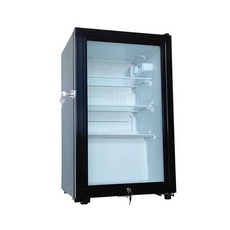 미니 쇼케이스 편의점 주류 음료 캐비닛 유리 냉장고, 30L 이중 잠금 4단, 30L 이중 잠금 4단