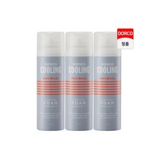 도루코 슬릭 모션 쉐이빙폼 210ml X 3개 면도크림, WIN 리프레싱폼 210ml X 3개 면도크림 쉐이빙폼