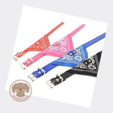 마블네 강아지 소형견 스카프 목줄 애견목줄 반려견스카프, 블랙 1cm