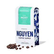 Nguyen Coffee Supply - 목시 아라비카: 미디엄 로스트 프리미엄 홀 커피 원두 베트남산 싱글 오리진 직접 무역 브루클린에서 로스팅[355ml(12온스) 백, 12 Ounce (Pack of 1), 목시(아라비카), 1, 355ml