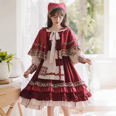 지비킹 빨간망토 차차 졸업사진 컨셉 할로윈 코스프레 의상