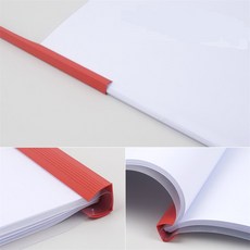 기찻길점빵 컬러 쫄대 파일 통신문파일, 레드