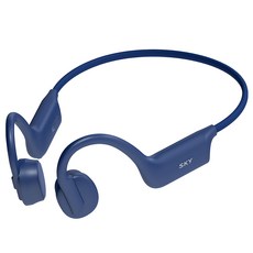 SKY 핏 바이브 골전도 블루투스 5.4 무선 헤드셋 SKY-VB20 스틸 네이비 5시간
