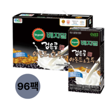 베지밀 검은콩 아몬드와 호두 190ml 96팩, 96개