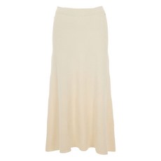 리우조 골지 니트 A라인 스커트