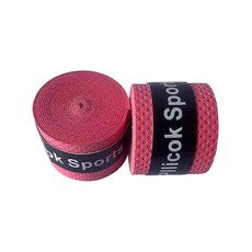 충격 흡수 테니스 미끄럼 방지 땀 라켓 오버그립 탄력성 접착성, 04 pink