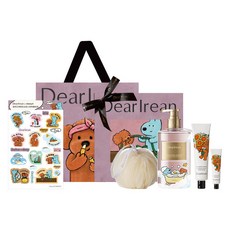 eteecy聯名艾琳香氛沐浴露洗護套裝禮盒，含手霜，生日禮物首選，呵護全身肌膚，散發迷人香氣, 治愈香氛大禮盒-無絲帶, 1個