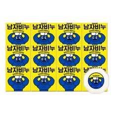워시아워 남자비누 올인원 클렌징 수제비누 12개입 샴푸+바디 겸용, 100g, 12개