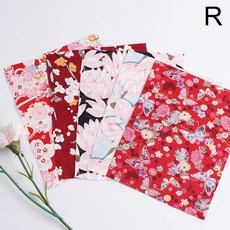 순면 프린트 재봉용 다림질 DIY 재봉과 자수 인형용 가방 20x25cm, 18, 1개