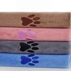 애견 수건 그레이 70x140 고양이타올 강아지목욕타올 강아지발수건 펫타월 펫타올, 1개, 상세페이지 참조