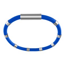 정체되는 통제 소맷동 남녀 공통 Regulable 정전기 방지 무선 팔찌, 파란색