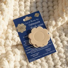 (60매1개월분)WD 남자 여자 공용 저자극 니플밴드 니플커버 꼭지밴드 플라워 디자인