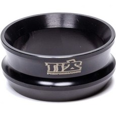 축 스페이서 1인치 너비 테이퍼드 내부 직경 134인치 알루미늄 블랙 아노다이징 178인치 마이크로미니 축용 1개