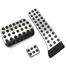 메르세데스 벤츠 C E S GLK SLK CLS 클래스 AMG W203 W222 R172 R231 차량용 MT AT 자동차 페달 (카 스타일, 02 3pcs AT