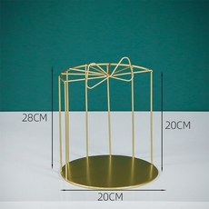 蛋糕盤 杯子蛋糕架 水果盤 三層水果架 鐵藝點心盤 下午茶點心架 家用蛋糕托盤 甜點架 三層蛋糕架 甜品架, 貓耳架, 1個