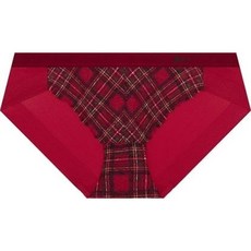 레드체크 홀리여성헴팬티ODWBPB98RED