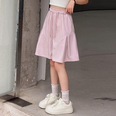 青少年女童速乾短褲 兒童五分褲 夏薄款
