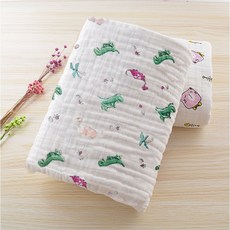 100%純棉六層紗包巾 嬰幼兒可用 105x110cm