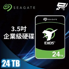 Seagate希捷EXOS SATA (ST24000NM002H) 24TB 3.5吋企業級硬碟, 數量