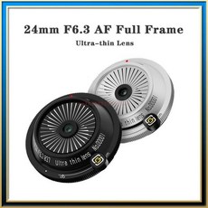 Sony E Nikon Z L-마운트 Canon RF Fuji XF 카메라 렌즈용 24mm F6.3 AF 풀 프레임 초박형 렌즈, 05 니콘 Z, 02 실버
