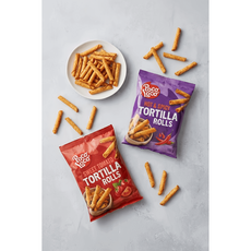 POCO LOCO 甜番茄玉米捲 Tortilla Rolls 125g, 1個, 辣味玉米捲 2026.08.06