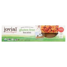 조비알 유기농 현미 파스타 Bucatini 283g(10oz) JOV-01158, Jovial, 유기농 현미 파스타, Bucatini,