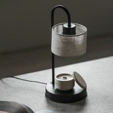 定時款 Night 融蠟燈 夜幕融蠟燈 燭燈台 居家生活 居家裝飾 香氛蠟燭用 mooin 燭燈, 定時款 - 黑