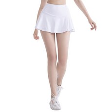 網球裙女訓練防走光運動短裙半身跑步健身百褶裙高腰瑜伽短裙褲夏