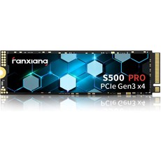 fanxiang S500Pro PCIe 3.0 NVME SSD M.2 2280 up to 3500 MB/s 내장형 SSD, 256GB